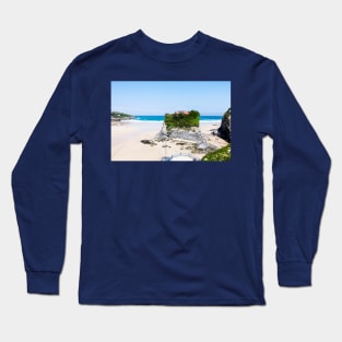 The Island aka The House In The Sea Newquay, Cornwall Long Sleeve T-Shirt